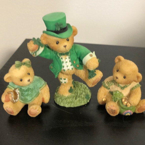 Cherished Teddies Other - St patty’s cherished teddies!!!